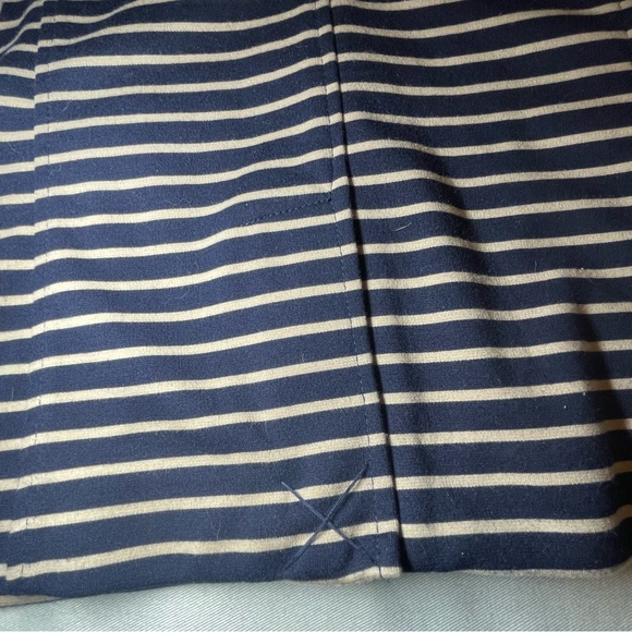 Joan Rivers Vintage Blue Tan Striped Blazer - Picture 5 of 7